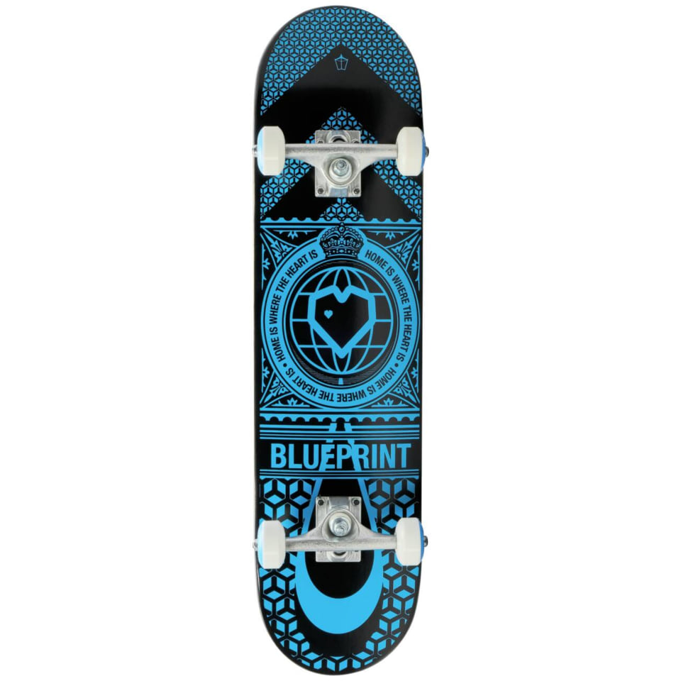 Blueprint Home Heart Skateboard Complet Taille 7.75" • AC&CO